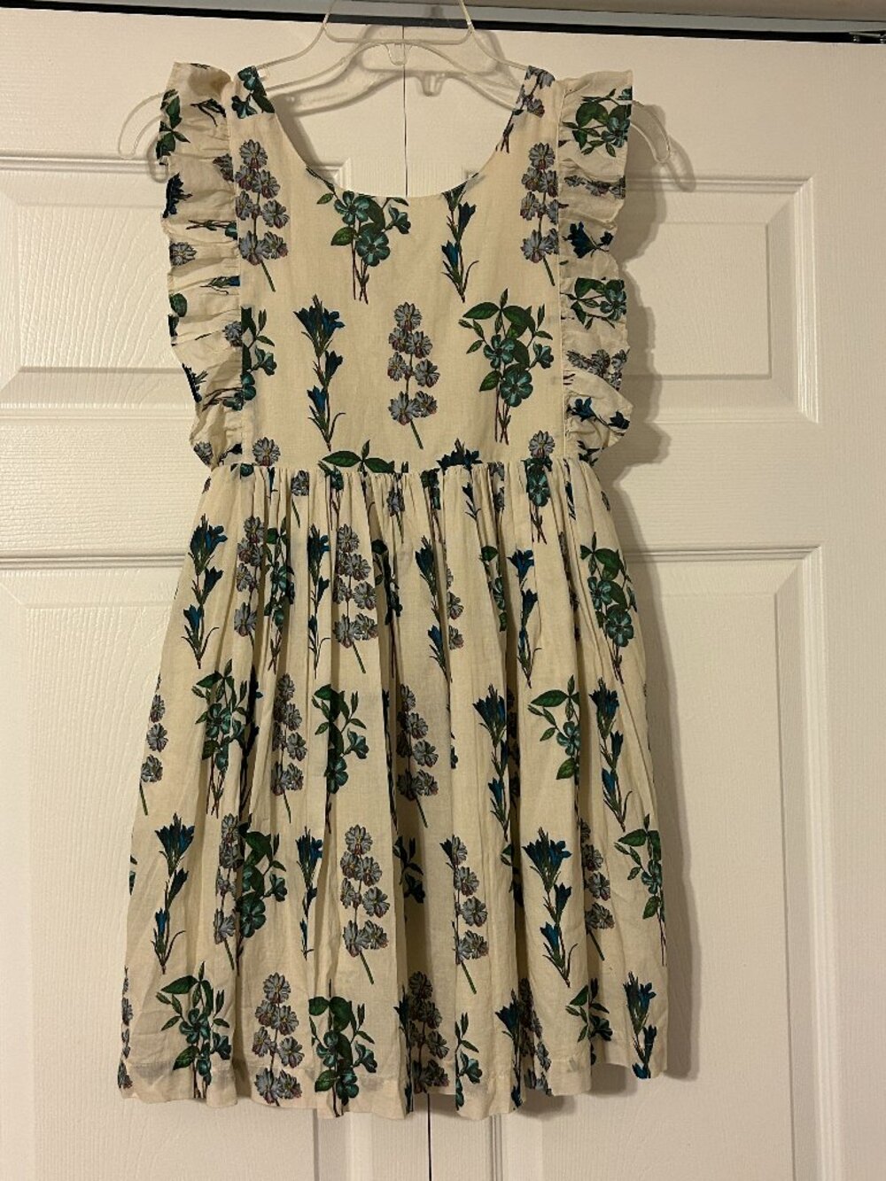 Girls NWT PINK CHICKEN New York Sz 8Y Blue Botanical Marceline Dress NEW